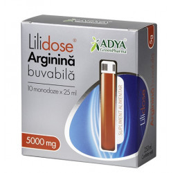 LILIDOSE ARGININA BUVABILA 5000MG 25ML*10MDZ