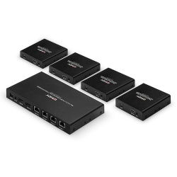 Lindy 70m 4 Port Cat6 HDMI 4K60 Split/Ex - Img 3