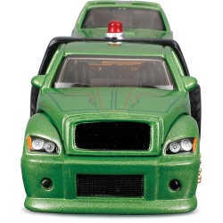 MAISTO DESIGN ELITE TRANSPORT SET CAMION CU RAMPA MAISTO FLATBED SI MASINUTA BUICK REGAL T TYPE 1987 SCARA 1 LA 64 - Img 5