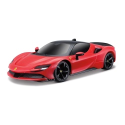 MAISTO MASINUTA CU SUNETE SI LUMINI FERRARI SF90 STRADALE SCARA 1 LA 24 - Img 2