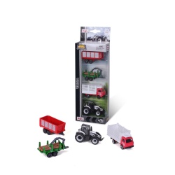 MAISTO SET 4 UTILIAJE AGRICOLE VALTRA - Img 3
