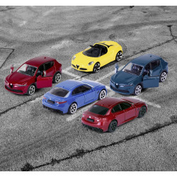 MAJORETTE MASINUTE METALICE SET 5 MASINI ALFA ROMEO - Img 2