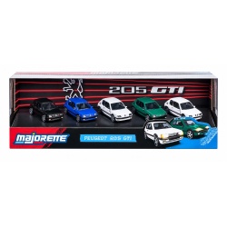MAJORETTE SET 5 MASINUTE METALICE PEUGEOT 205 GTI SCARA 1 LA 64