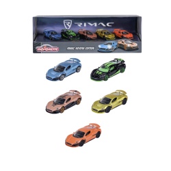 MAJORETTE SET 5 MASINUTE RIMAC NEVERA EDITION GIFTPACK - Img 4