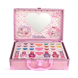 MARTINELIA PUPPIES FLUFFY SET COMPLET DE MACHIAJ IN CUTIE METALICA - Img 2