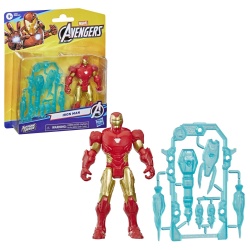 MARVEL AVENGERS ACTION VERS SET FIGURINA IRON MAN SI ACCESORII 11.4CM - Img 2
