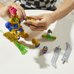 MARVEL AVENGERS MIX MASHERS SET FIGURINA THANOS 12CM SI ACCESORII - Img 5