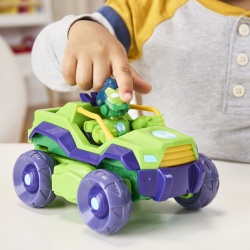 MARVEL IRON MAN SI PRIETENII SAI UIMITORI SET VEHICUL 2 IN 1 SI FIGURINA IRON HULK - Img 8