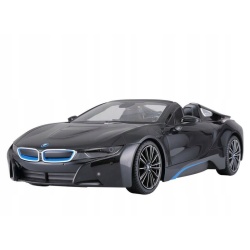 MASINA CU TELECOMANDA BMW I8 NEGRU SCARA 1 LA 12 - Img 7