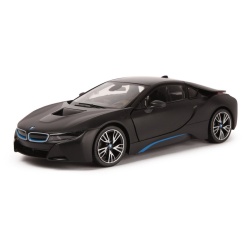 MASINA CU TELECOMANDA BMW I8 NEGRU SCARA 1 LA 14 - Img 5