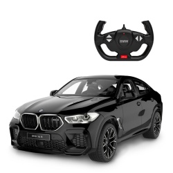 MASINA CU TELECOMANDA BMW X6 M NEGRU SCARA 1 LA 14 - Img 2