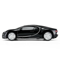 MASINA CU TELECOMANDA BUGATTI CHIRON NEGRU CU SCARA 1 LA 24 - Img 5