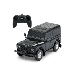 MASINA CU TELECOMANDA LAND ROVER DEFENDER NEGRU CU SCARA 1 LA 24 - Img 2