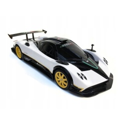 MASINA CU TELECOMANDA PAGANI ZONDA R ALB CU SCARA 1 LA 24 - Img 6