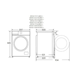 MASINA DE SPALAT HEINNER HWM-VT1610KD++ - Img 3