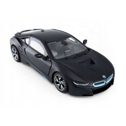MASINUTA METALICA BMW I8 NEGRU SCARA 1 LA 24 - Img 2