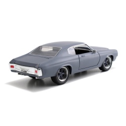 MASINUTA METALICA FAST AND FURIOUS ROMAN&#39;S CHEVY CAMARO SCARA 1:24 - Img 4