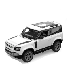 MASINUTA METALICA LAND ROVER DEFENDER 90 ALB SCARA 1 LA 24 - Img 2