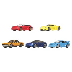 MATCHBOX SET 5 MASINUTE METALICE PORSCHE HEROES SCARA 1:64 - Img 2