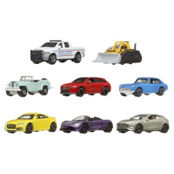 MATCHBOX SET 8 MASINUTE METALICE EXCLUSIV CAMIONETA POLITIEI SCARA 1 LA 64 - Img 2