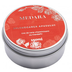 Medara unt corp vitaminizant cu trandafir 150ml
