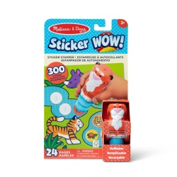 MELISSA AND DOUG SET DE JOACA AUTOCOLANTE SI STAMPILA REINCARCABILA TIGRU - Img 1