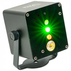 MINI LASER 160MW + EFECT LED RGB 3W - Img 3