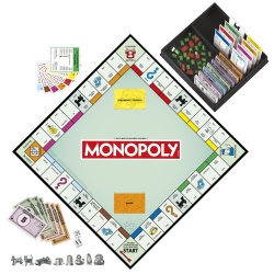 MONOPOLY JOC CLASIC LIMBA ROMANA - Img 2