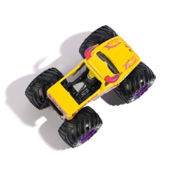 MONSTER JAM LEGACY TRUCKS MASINUTA METALICAEL TORO LOCO SCARA 1 LA 64 - Img 4