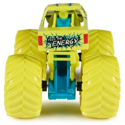 MONSTER JAM MASINUTA METALICA BLUE THUNDER SCARA 1 LA 64 - Img 6
