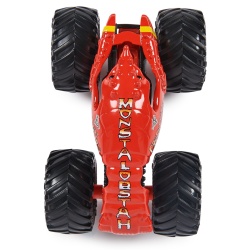 MONSTER JAM MASINUTA METALICA CRUSHSTATION SCARA 1 LA 64 - Img 7