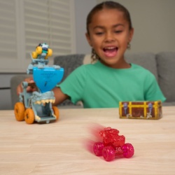 MONSTER JAM MINI JAMS SET DE JOACA LANSATOR MEGALODON DISTRUGATOR MARIN - Img 6