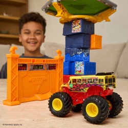 MONSTER JAM SMASH AND BASH SET DE JOACA CRASH COURSE - Img 7