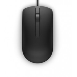 MOUSE DELL, PC sau NB, cu fir, USB, optic, 1000 dpi, butoane/scroll 3/1, negru, "570-AAIR-05" - Img 2