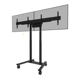 Neomounts adaptor 2 ecrane, negru