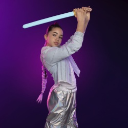 NERF K POP VANATORI DE DEMONI SABIA CELOR PATRU TIGRI A LUI RUMI 60CM - Img 3