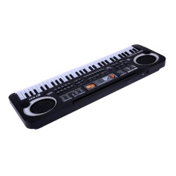 Orga electronica cu 61 de clape si microfon pentru copii (Keyboard, Pian electronic) - Img 4