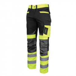 PANTALON REFLECTORIZANT SLIM-FIT / VERDE - 3XL