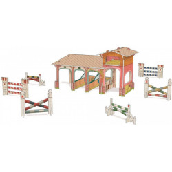 Papo figurina set poney club-boxa carton+4 figurine - Img 6