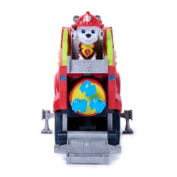 PATRULA CATELUSILOR FILMUL CU DINOZAURI SET VEHICUL DINO DE POMPIERI CU FIGURINA MARSHALL SI ACCESORII - Img 9