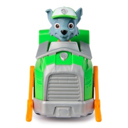 PATRULA CATELUSILOR SET VEHICUL DE BAZA CAMIONUL DE RECICLARE SI FIGURINA ROCKY - Img 7