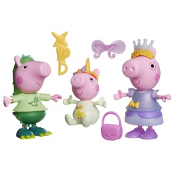 PEPPA PIG SET 3 PURCELUSI CARE SE IMBRACA CU FIGURINE SI ACCESORII - Img 4