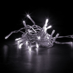 Perdea luminoasă - 100 LEDuri - albă - IP44 - 2,2 m - 8 programe - Img 3