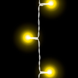 Perdea luminoasă - 200 LEDuri - alb cald - IP44 - 4,2 m - 8 programe - Img 4