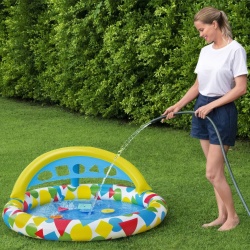 Piscină pentru copii mici - învățare forme - 120 x 117 x 46 cm - Img 3