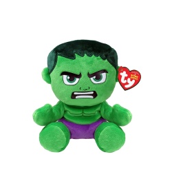 PLUS TY 15CM BEANIE BABIES SOFT MARVEL HULK