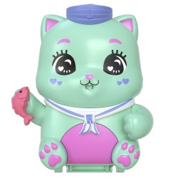 POLLY POCKET SET GENTUTA ANIMALUT PISICUTA MARINAR CU ACCESORII - Img 3