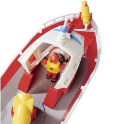 POMPIERUL SAM BARCA DE SALVARE TITAN CU FIGURINA SAM SI ACCESORII - Img 10