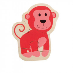 Primul meu puzzle Animale vesele Beleduc, 6 animalute - Img 2
