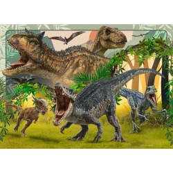 PUZZLE JURASSIC WORLD BUMPER PACK 4X100 - Img 6